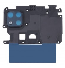 Стекло камеры для Xiaomi Redmi 10A, черное, с рамкой