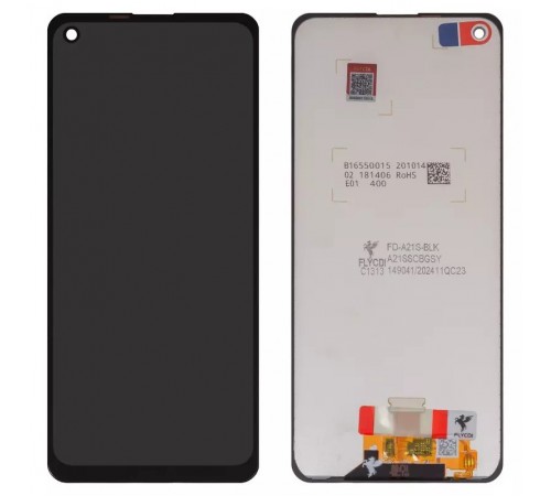 Дисплей для Samsung A217 Galaxy A21s, черный, без рамки, FLYCDI