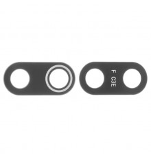 Скло камери для Xiaomi Redmi 7A, чорне, без рамки, MZB7995IN, M1903C3EG, M1903C3EH, M1903C3EI