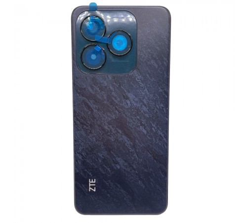 Задня панель корпуса для ZTE Blade A75 4G, чорна (Basalt Black)