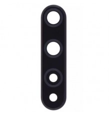 Скло камери для Huawei Nova 5T, з рамкою, чорне