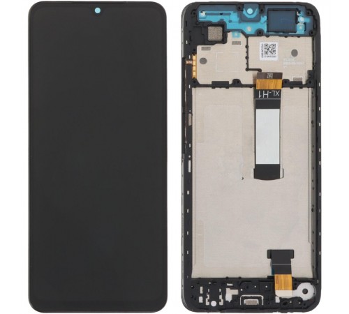 Дисплей для Xiaomi Redmi A5 4G, чорний, з рамкою, Original (PRC), 167.92mm, 25028PC03G, 25028RN03A, 25028RN03I