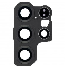 Стекло камеры для Samsung S938 Galaxy S25 Ultra, черное, с рамкой