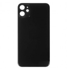 Задняя панель корпуса для iPhone 11, черная, не нужно снимать стекло камеры, Original (PRC), big hole