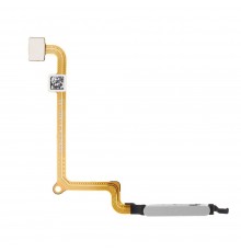 Шлейф для Xiaomi Redmi 13C, Redmi 13C 5G, сканера отпечатка пальца (Touch ID), серебристый (Startrail Silver), Original (PRC)