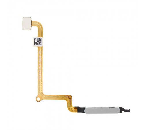 Шлейф для Xiaomi Redmi 13C, Redmi 13C 5G, сканера отпечатка пальца (Touch ID), серебристый (Startrail Silver), Original (PRC)