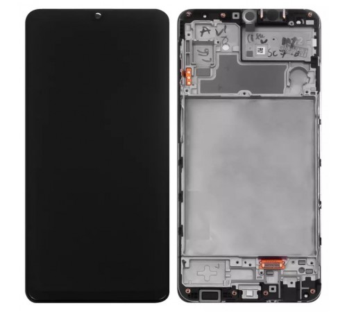 Дисплей для Samsung M325 Galaxy M32, черный, с рамкой, Original (PRC) Дисплей для Samsung M325 Galaxy M32, черный, с рамкой, Original (PRC)