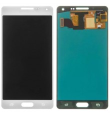 Дисплей для Samsung A415 Galaxy A41, белый (White), без рамки, Copy, (TFT)