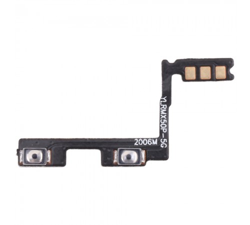 Шлейф для Realme X50 Pro 5G, кнопок гучності звуку