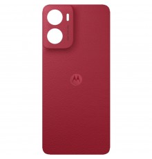 Задняя панель корпуса для Motorola Moto G05, красная (Plum Red)