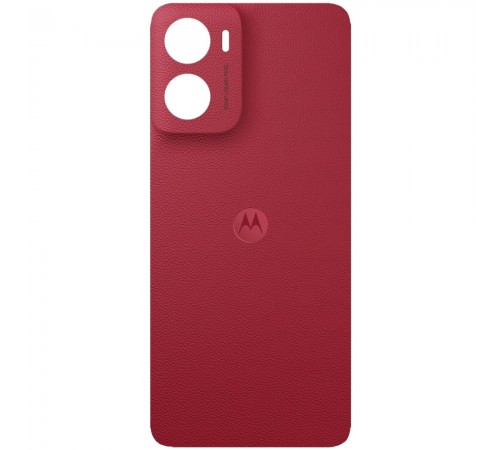 Задняя панель корпуса для Motorola Moto G05, красная (Plum Red)