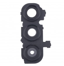 Стекло камеры для Samsung A165 Galaxy A16, черное, с рамкой