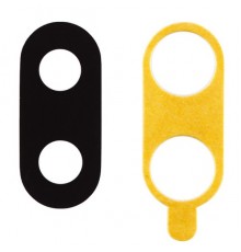 Стекло камеры для Samsung M205 Galaxy M20, M105, черное, без рамки