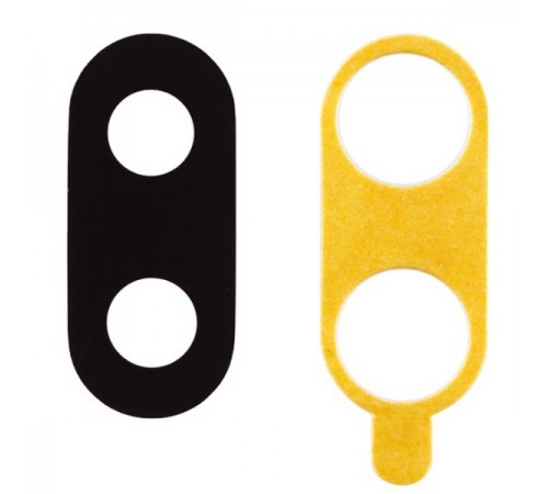 Стекло камеры для Samsung M205 Galaxy M20, M105, черное, без рамки