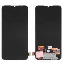 Дисплей для Xiaomi Mi 9 Lite, Mi CC9, черный, без рамки, Оригинал (переклеено стекло), M1904F3BG