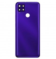 Задняя панель корпуса для Motorola Moto G9 Power XT2091, фиолетовая (Electric Violet) + стекло камеры