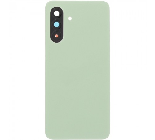 Задняя панель корпуса для Samsung A566 Galaxy A56, зеленая (Olive), Copy + стекло камеры