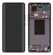 Дисплей для Xiaomi 12 Pro, черный, с рамкой, Original (PRC), 2201122C, 2201122G