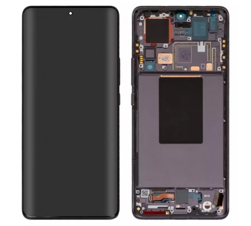 Дисплей для Xiaomi 12 Pro, чорний, з рамкою, Original (PRC), 2201122C, 2201122G Дисплей для Xiaomi 12 Pro, чорний, з рамкою, Original (PRC), 2201122C, 2201122G