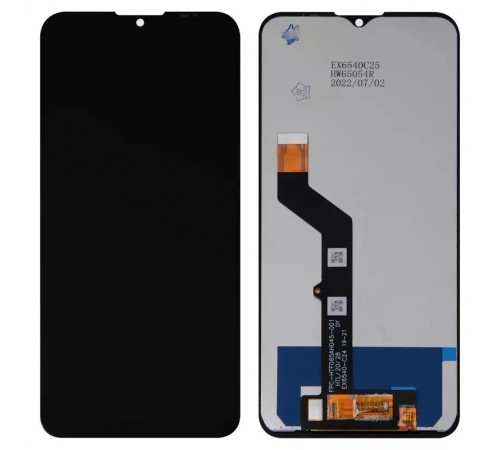 Дисплей для Motorola Moto G9 Play XT2083, чорний, без рамки, High Copy