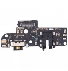 Шлейф для Motorola Moto G50 XT2137, коннектора зарядки, коннектора наушников, микрофона, плата зарядки, Original (PRC)