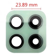 Стекло камеры для Samsung A225 Galaxy A22, зеленое, без рамки