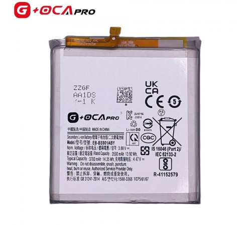 Акумулятор G+OCA Pro EB-BS901ABY для Samsung S901B Galaxy S22 5G, Li-ion, 3,83 В, 3700 мАг