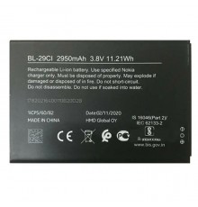 Акумулятор BL-29CI для Nokia C10, C20, C21, Li-ion, 3,8 В, 2950 мА·год, Original (PRC)