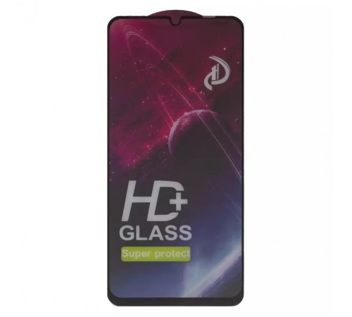 Защитное стекло ASP для Samsung A057 Galaxy A05s, совместимо с чехлом, Full Glue, черный