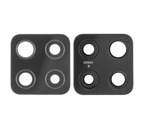 Стекло камеры для Samsung A125F Galaxy A12, черное