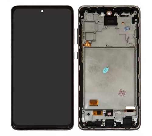 Дисплей для Samsung A725 Galaxy A72, A726 Galaxy A72 5G, черный, с рамкой, High Copy original LCD size, (OLED) Дисплей для Samsung A725 Galaxy A72, A726 Galaxy A72 5G, черный, с рамкой, High Copy original LCD size, (OLED)