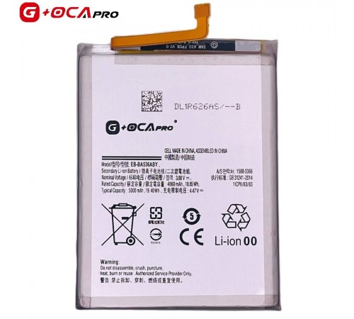 Акумулятор G+OCA Pro EB-BA336ABY/EB-BA536ABY для Samsung A336 Galaxy A33 5G, A536 Galaxy A53 5G, Li-ion, 3,88 В, 5000 мАг