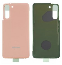 Задня панель корпусу для Samsung G991 Galaxy S21 5G, рожева