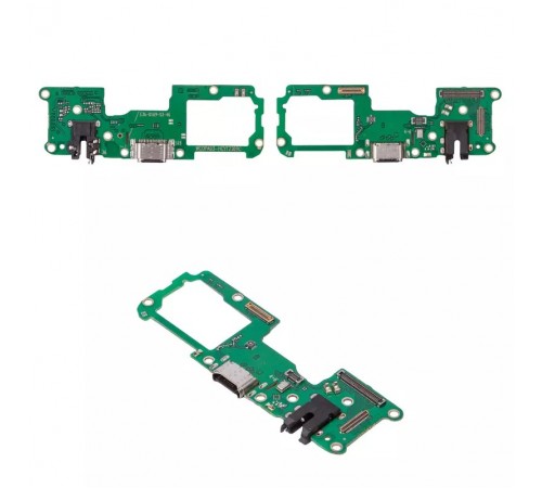 Шлейф для Oppo A93 4G, A94 4G, Reno 4 Lite, конектора зарядки, конектора навушників, мікрофона, плата зарядки, Copy