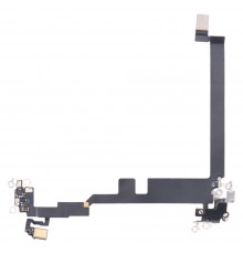 Шлейф для iPhone 16 Pro Max, коннектора зарядки, микрофона, Original (PRC)