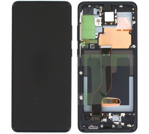 Дисплей для Samsung G985 Galaxy S20 Plus, G986 Galaxy S20 Plus 5G, чорний (Cosmic Black), з рамкою, High Copy original LCD size, (OLED) Дисплей для Samsung G985 Galaxy S20 Plus, G986 Galaxy S20 Plus 5G, чорний (Cosmic Black), з рамкою, High Copy original LCD size, (OLED)