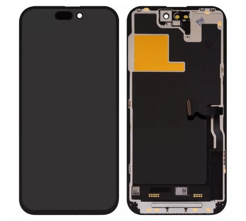 Дисплей для iPhone 14 Pro, черный, с рамкой, Copy (TFT), ZY, LTPS FHD