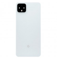 Задня панель корпуса для Google Pixel 4, біла (Clearly White) + скло камери