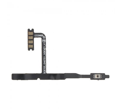 Шлейф для ZTE Blade A54, A34, кнопки включения, кнопок громкости звука