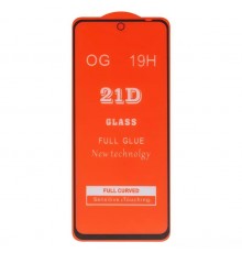 Захисне скло для Xiaomi Poco M6 Pro 5G, Redmi 12, сумісне з чохлом, Full Glue, (без упаковки), чорний