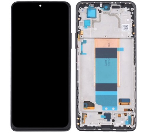 Дисплей для Xiaomi Poco F4, черный (Night Black), с рамкой, High Copy (OLED) Дисплей для Xiaomi Poco F4, черный (Night Black), с рамкой, High Copy (OLED)