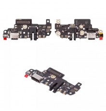 Шлейф для Xiaomi Redmi Note 8 Pro, коннектора зарядки, коннектора наушников, микрофона, плата зарядки, High Copy
