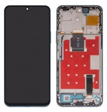 Дисплей для Huawei Honor 90 Lite, Honor X8a, синій, з рамкою, Original (PRC), CRT-LX1, CRT-LX2, CRT-LX3, CRT-NX1