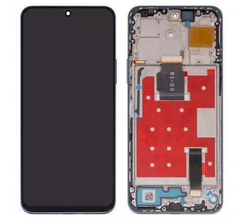 Дисплей для Huawei Honor 90 Lite, Honor X8a, синій, з рамкою, Original (PRC), CRT-LX1, CRT-LX2, CRT-LX3, CRT-NX1