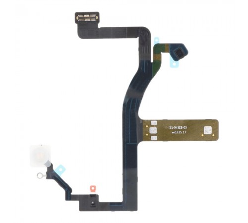 Шлейф для iPhone 15, вспышки, микрофона, Original (PRC)