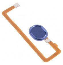 Шлейф для Samsung A107F/DS Galaxy A10s, сканера відбитка пальця (Touch ID), синій, Original (PRC)