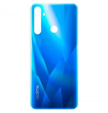 Задня панель корпусу для Realme 5 Pro, Realme Q, синя (Crystal Blue)