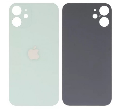 Задняя панель корпуса для iPhone 12 mini, зеленая, big hole