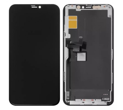 Дисплей для iPhone 11 Pro, черный, с рамкой, High Copy (OLED), imisu OEM soft