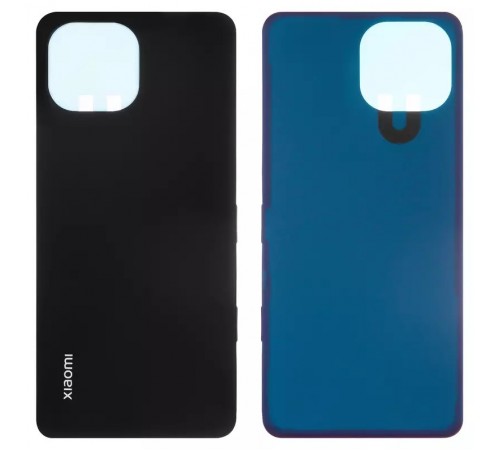 Задняя панель корпуса для Xiaomi Mi 11 Lite, Mi 11 Lite 5G, Mi 11 Lite 5G NE, черная, High Copy M2101K9AG, boba black